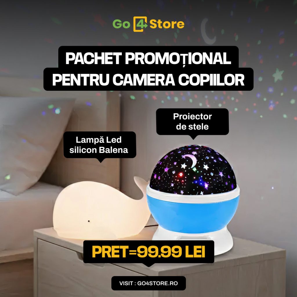 PACHET CAMERA COPIILOR