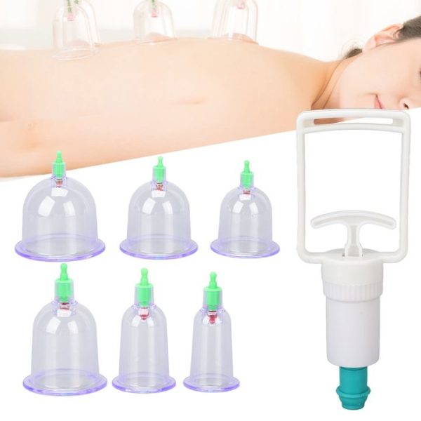 Set 6 ventuze pentru masaj chinezesc